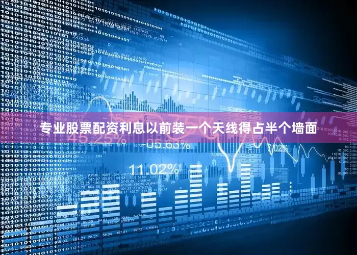 专业股票配资利息以前装一个天线得占半个墙面